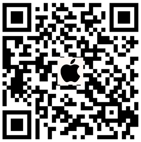 QR code to download the Peach Bitcoin iOS app from the App Store