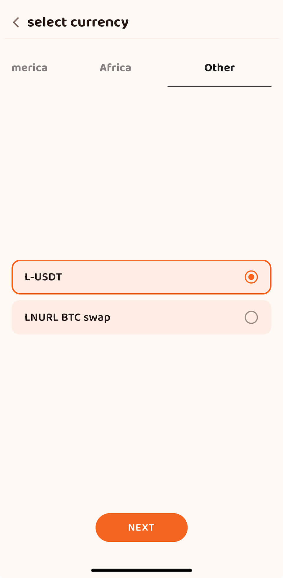 L-USDT and LNURL swap!
