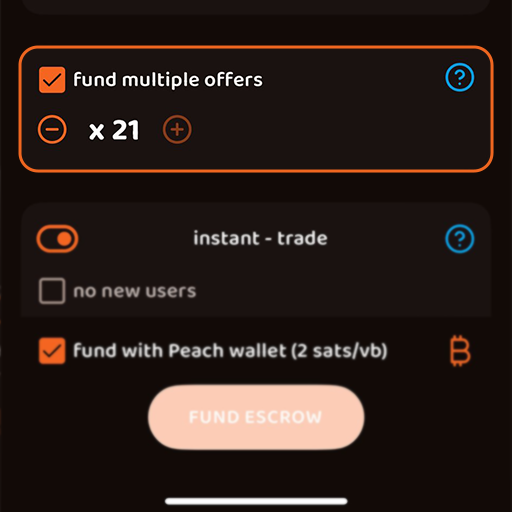 fund more up to 21 sell offers instant