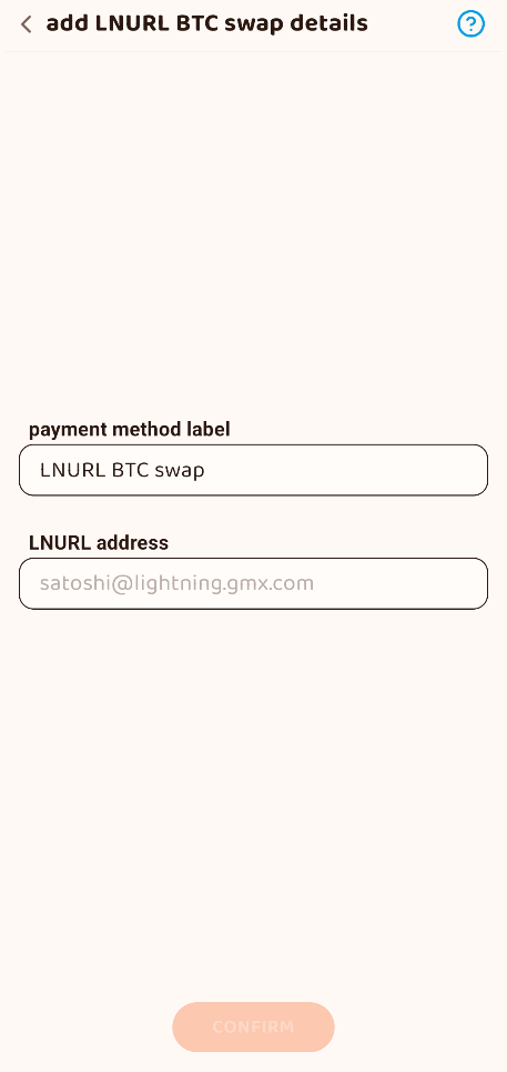 Now we go in settings to upload a payment method!