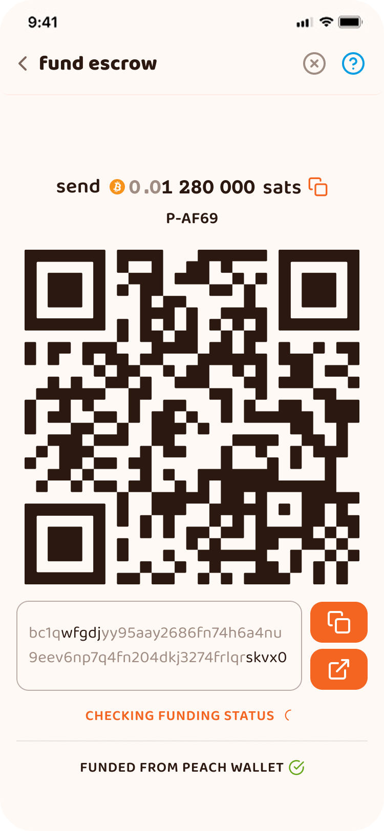 Na hiyo ndiyo! Baada ya mtandao wa bitcoin kuthibitisha ununuzi, ofa yako ya kuuza inachapishwa na kusubiri kwa mechi.